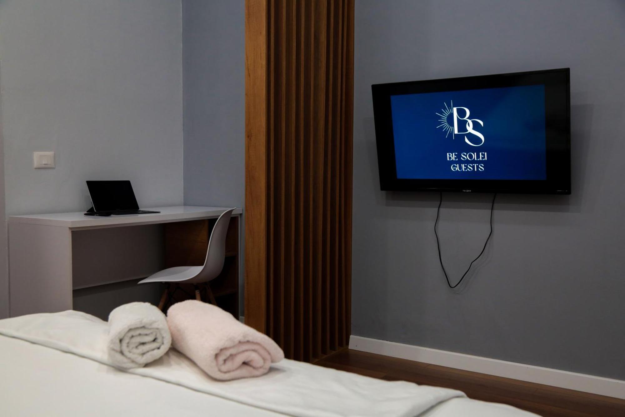 Be Solei Studio Apartments Sol 1 تيرانا المظهر الخارجي الصورة